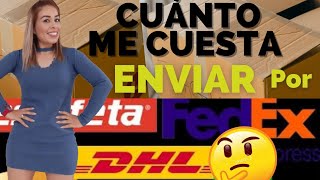 📦COMO COTIZAR UN ENVÍO FEDEXDHL ESTAFETA❓ Cuánto me cuesta un envio🤔 [upl. by Luy]