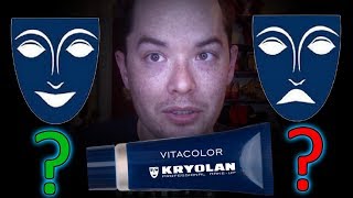 Kryolan Vitacolor Foundation Review [upl. by Kesley]