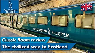 The New Caledonian Sleeper London to Edinburgh in a Classic Room [upl. by Aicitan326]