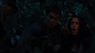 Grievers Attack The Glade The Maze Runner [upl. by Asina]