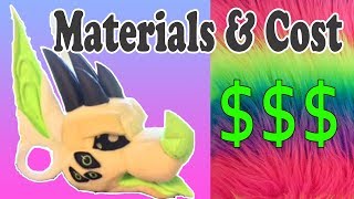 Fursuit Making Ep1 Materials amp Cost [upl. by Eissat561]