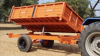 3Way Tipping Trailer  Tractor Trailer  Agricultural Trailer by Agrovision [upl. by Orimar435]