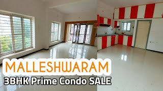 Malleswaram 3BHK Prime Semi Furnished New Condo Bengaluru SOLD [upl. by Asilet]