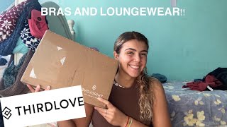 Thirdlove bras and loungewear try on and review [upl. by Ardnuek]