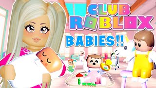 🍼 Club Roblox BABIES 🍼 Everything You Need to Know About Club Roblox Babies Club Roblox Baby Update [upl. by Archie481]