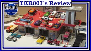 Matchbox Convoy Truck Stop Playset 1982  TKR007s review [upl. by Pooley748]