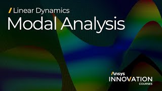 Performing Modal Analysis Using Ansys Mechanical – Lesson 1 [upl. by Janice]