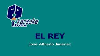 EL REY VICENTE FERNANDEZ KARAOKE ANCHERA [upl. by Holub888]