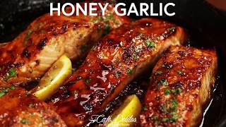 Browned Butter Honey Garlic Salmon [upl. by Norraj]