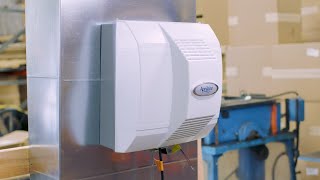 Installing AprilAire Automatic Fan Powered Humidifier Model 700 [upl. by Rhu203]