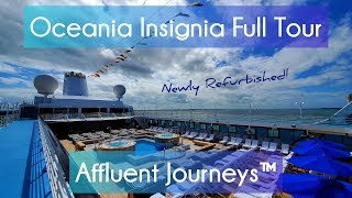 Oceania Insignia Full Tour [upl. by Ganley]