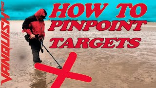 Minelab Vanquish 340 Metal Detector How To PINPOINT Accurately [upl. by Blandina]