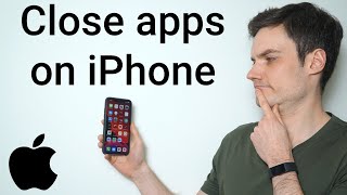 How To Close All Open Apps On iPhone 11 [upl. by Terence121]