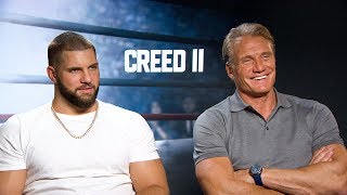 CREED II  Florian Munteanu amp Dolph Lundgren AKA Ivan Drago  Rocky 4 [upl. by Ahsilad]