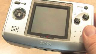 Classic Game Room  NEOGEO POCKET COLOR review [upl. by Nations]