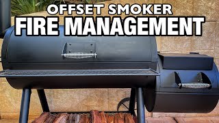 Offset Smoker Fire Management for Beginners [upl. by Parette]