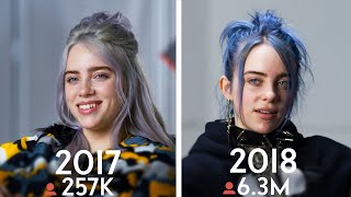 Billie Eilish Same Interview One Year Apart  Vanity Fair [upl. by Florette269]