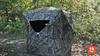 Ameristep Brick House Ground Blind Product Review [upl. by Lejeune]