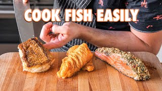 How To EASILY Cook Fish Without Messing It Up [upl. by Naujed257]