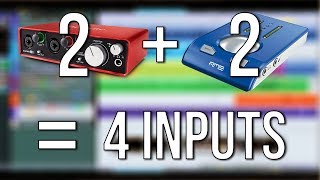 How to Use Multiple Audio Interfaces Simultaneously [upl. by Alexei]