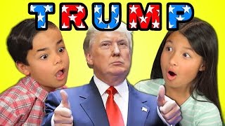 KIDS REACT TO DONALD TRUMP [upl. by Mur211]