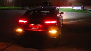 2020 Kia Forte at Night Full exterior and interior lighting review [upl. by Iridis]