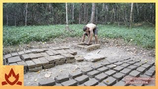 Primitive Technology Mud Bricks [upl. by Edbert595]