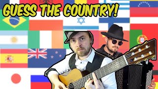 stereotypical music from 25 countries can you guess them [upl. by Ydollem]