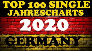 TOP 100 Single Jahrescharts Deutschland 2020  YearEnd Single Charts Germany  ChartExpress [upl. by Yorker]