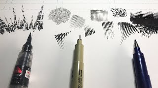 Pen and Ink Cross Hatching Exercises [upl. by Nivloc921]