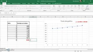 Cómo hacer un pronóstico de ventas en Excel [upl. by Signe]