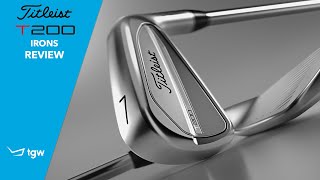 Titleist T200 Irons Review by TGW [upl. by Igic]