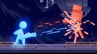 BOSS FIGHT vs My Best Stickman Warrior in Stick It To The Stickman Gameplay [upl. by Duvall]