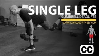 Single Leg Dumbbell Deadlifts [upl. by Enilorak]