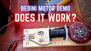 Bedini Motor Desulfator  Battery Charger  Generator [upl. by Meensat]