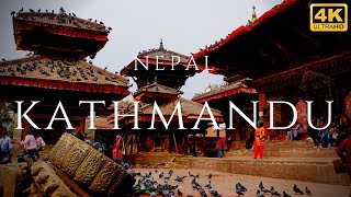 Kathmandu Nepal 4K City Tour [upl. by Anitsihc]