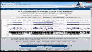 1 UCSC Genome Browser Tutorial the basics [upl. by Darrej616]