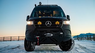 FULL VAN TOUR  Mercedes Sprinter 170 Extended 4x4 [upl. by Alrahs878]