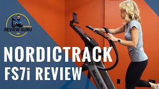 NordicTrack FS7i Elliptical Review [upl. by Kinghorn]