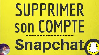 SUPPRIMER COMPTE Snapchat comment supprimer un compte SNAP [upl. by Yurt]