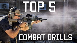 Top 5 Combat Drills  Special Forces Training  Tactical Rifleman [upl. by Dusty170]