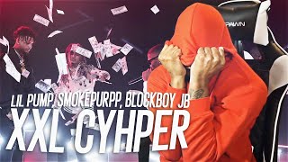 WHEN 3 MUMBLE RAPPERS RAP  Lil Pump BlocBoy JB and Smokepurpps Cypher  2018 XXL Freshman [upl. by Enylrac541]