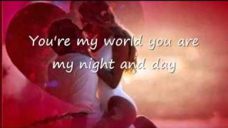 Patrizio Buanne  Youre My World With Lyrics [upl. by Wardle]