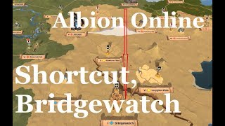 Albion Online  Caerleon to Bridgewatch fast almost safely [upl. by Coh]