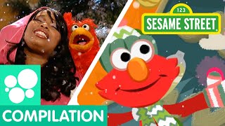 Sesame Street Elmos Christmas Songs Compilation [upl. by Rehptosirhc]