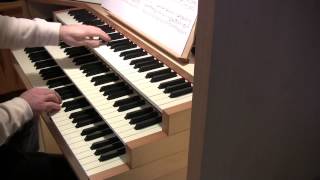 Bach  Aria sulla quarta corda air on g string  organ [upl. by Ney776]