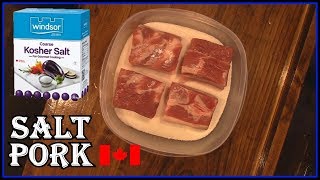 How To Make Salt Pork  So Easy To Do [upl. by Tiffanie]