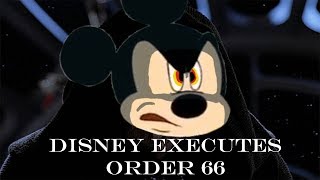 Legends vs Canon Disney Executes Order 66 [upl. by Conlin]