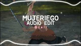 Mujeriego  Ryan Castro Edit Audio [upl. by Rycca591]