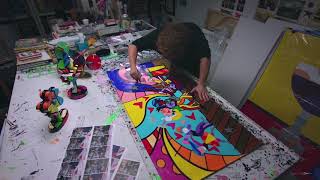 Romero Britto Pop Art Royalty [upl. by Eilis]